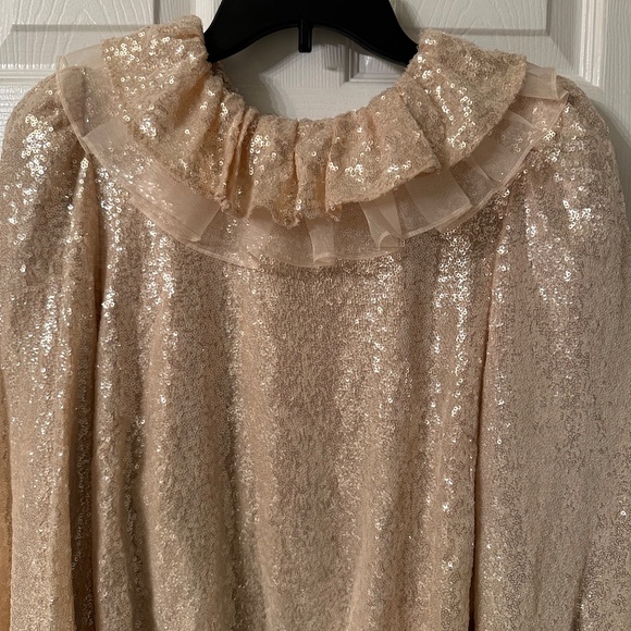 Antonio Melani Sequin Top Size Medium - Picture 3 of 6